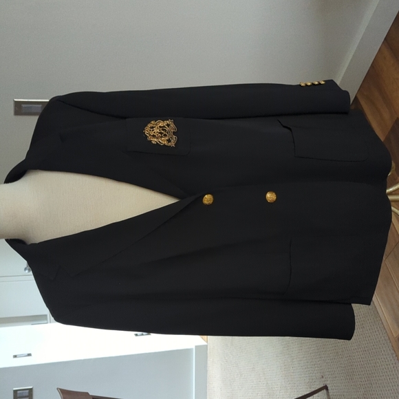 Lauren Ralph Lauren Jackets & Blazers - Lauren Ralph Lauren Large Logo Blazer